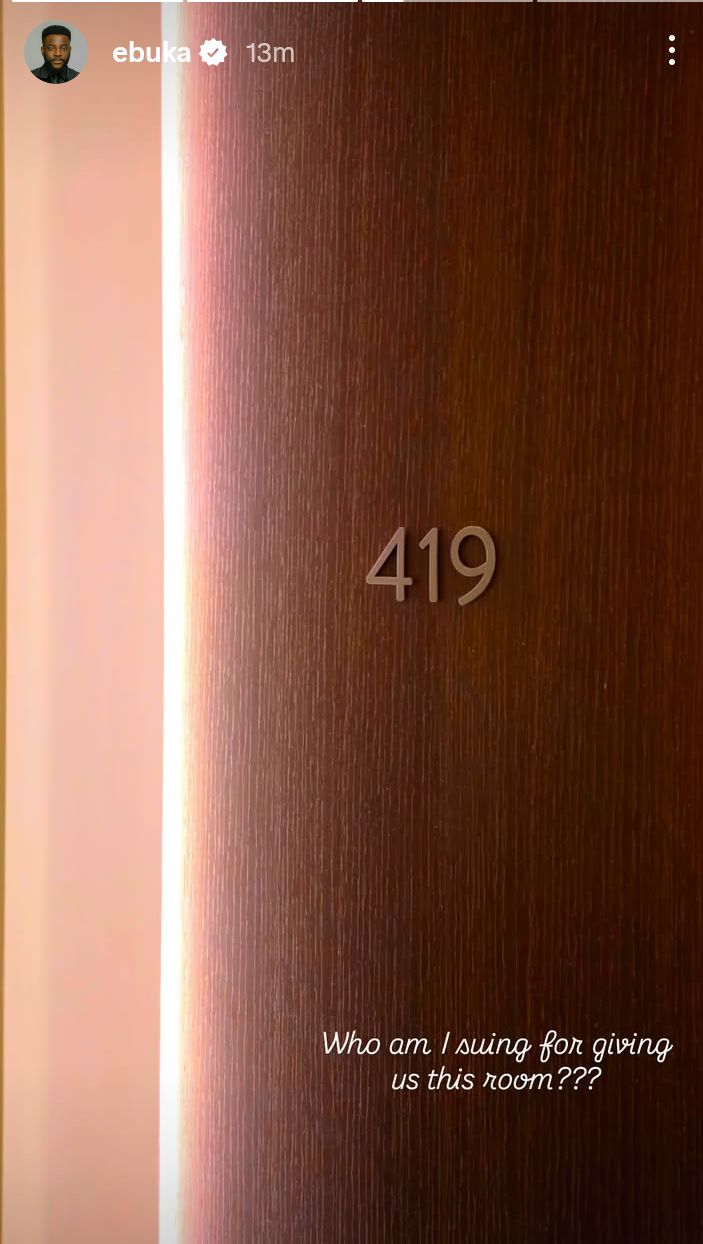 “Who Do I Sue?” Ebuka Obi‑Uchendu Goes Viral After Being Given Hotel Room Number ‘419’ in Italy