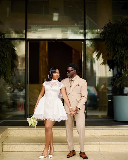 Simi Sanya and Femi Dapson Wed in Intimate Court Ceremony