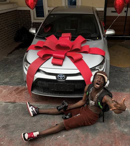E-Money Scolds Carter Efe After He Damages His Car Gift