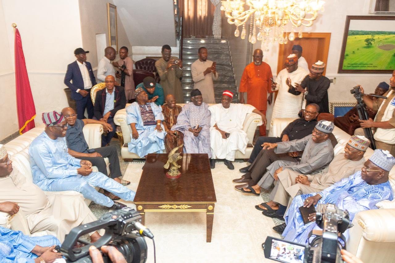 Atiku, Obi, Kwankwaso Lead Protest at INEC Headquarters