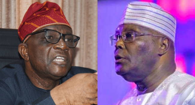 Onanuga Tells Atiku to ‘Bury 2027 Ambition’ Over Power Rotation Debate