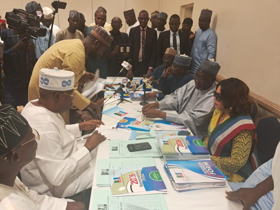 Faleke Picks APC Presidential Form, Signals Tinubu’s 2027 Re-Election Bid