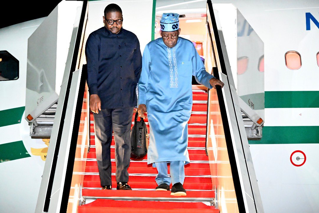 Tinubu Returns to Lagos After Three-Nation Visit