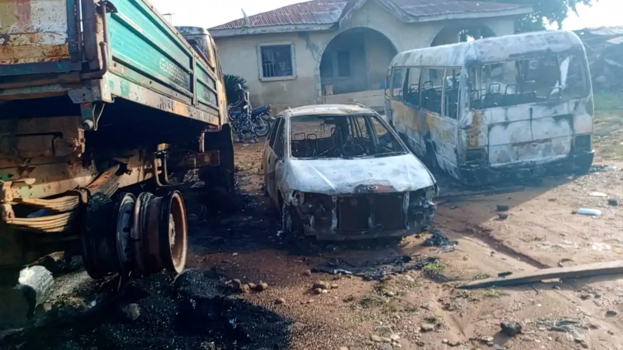 Attackers Burn Ekiti Police Station, Injure Two Officers
