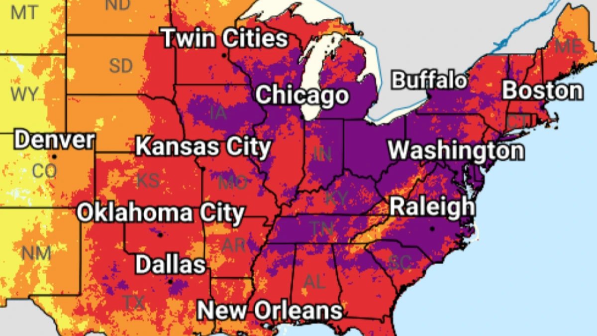 Extreme Heat Wave Engulfs United States, Raising Health and Safety Alarms