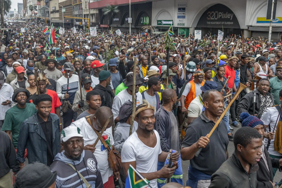 Thousands March Across South Africa Demanding Departure of Undocumented Migrants