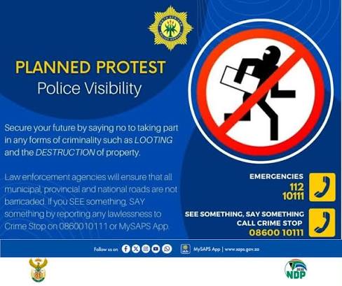 Government Agencies Heighten Security Preparations Ahead of Planned Nationwide Protest