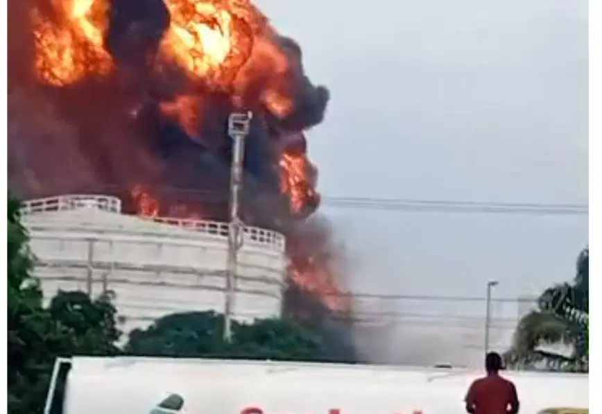 Explosion Rocks Apapa Tank Farm as Emergency Teams Contain Fire