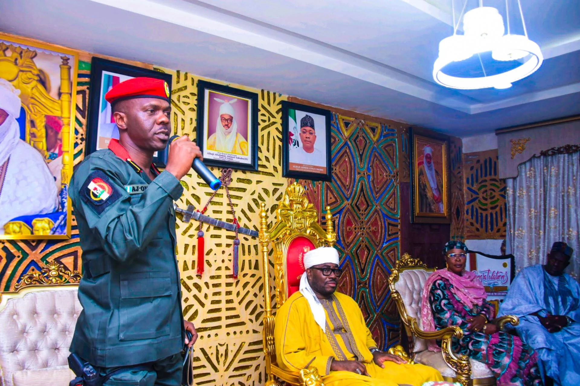 NSCDC, Kogi Monarchs Join Forces to Tackle Illegal Coal Mining