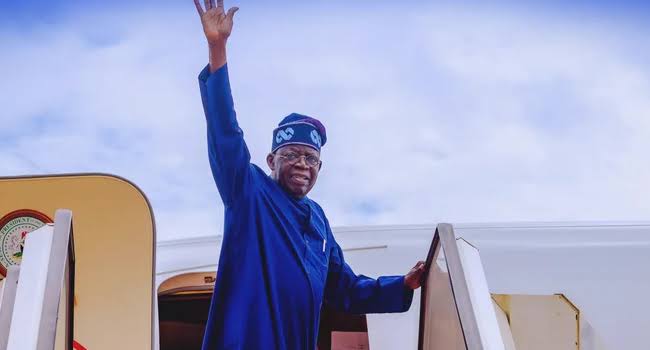 Tinubu Leaves Nigeria for Three-Week Vacation in Europe